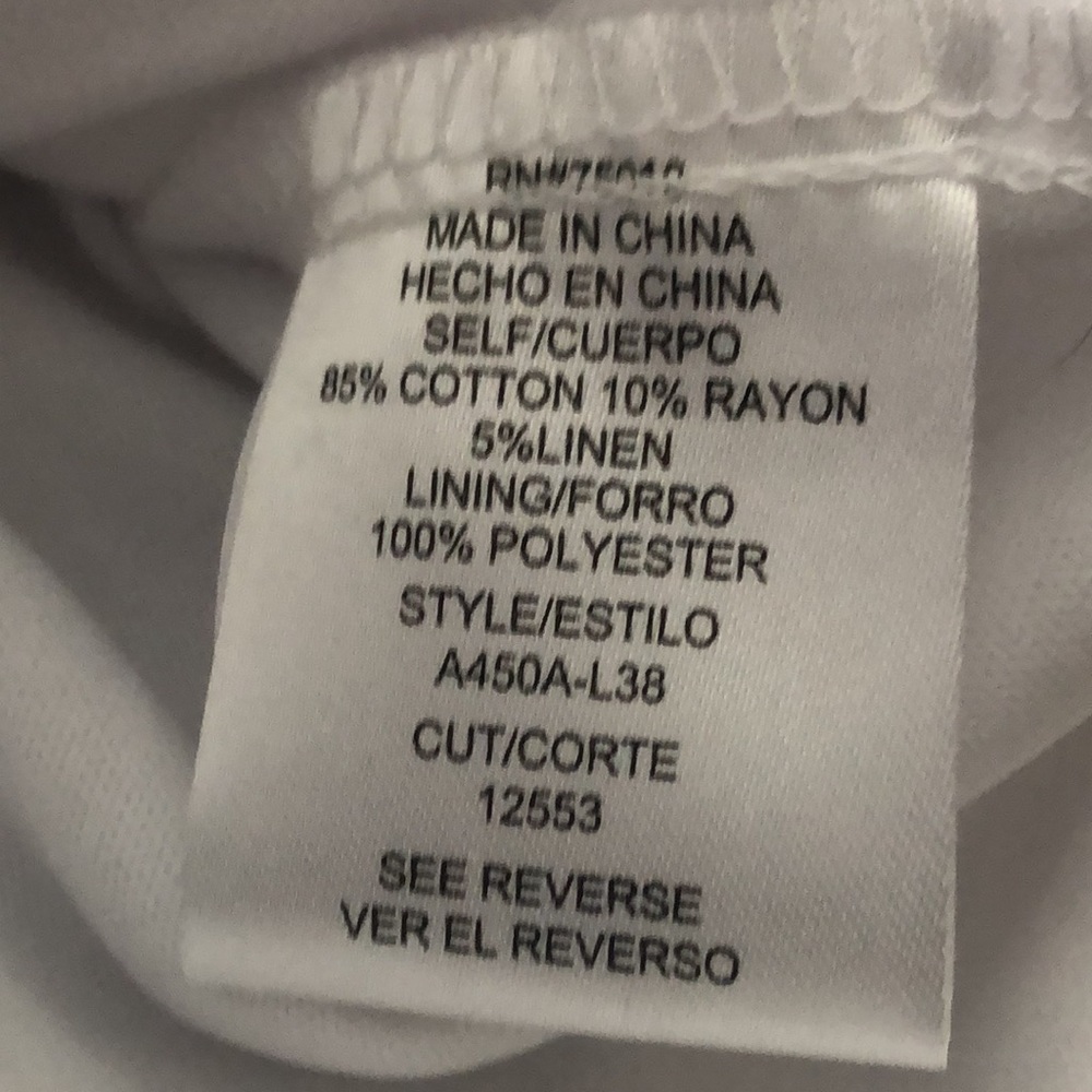 Jodi Kristopher White Ruffle Bottom Spaghetti Strap Open Back Dress size 1 - Picture 15 of 15